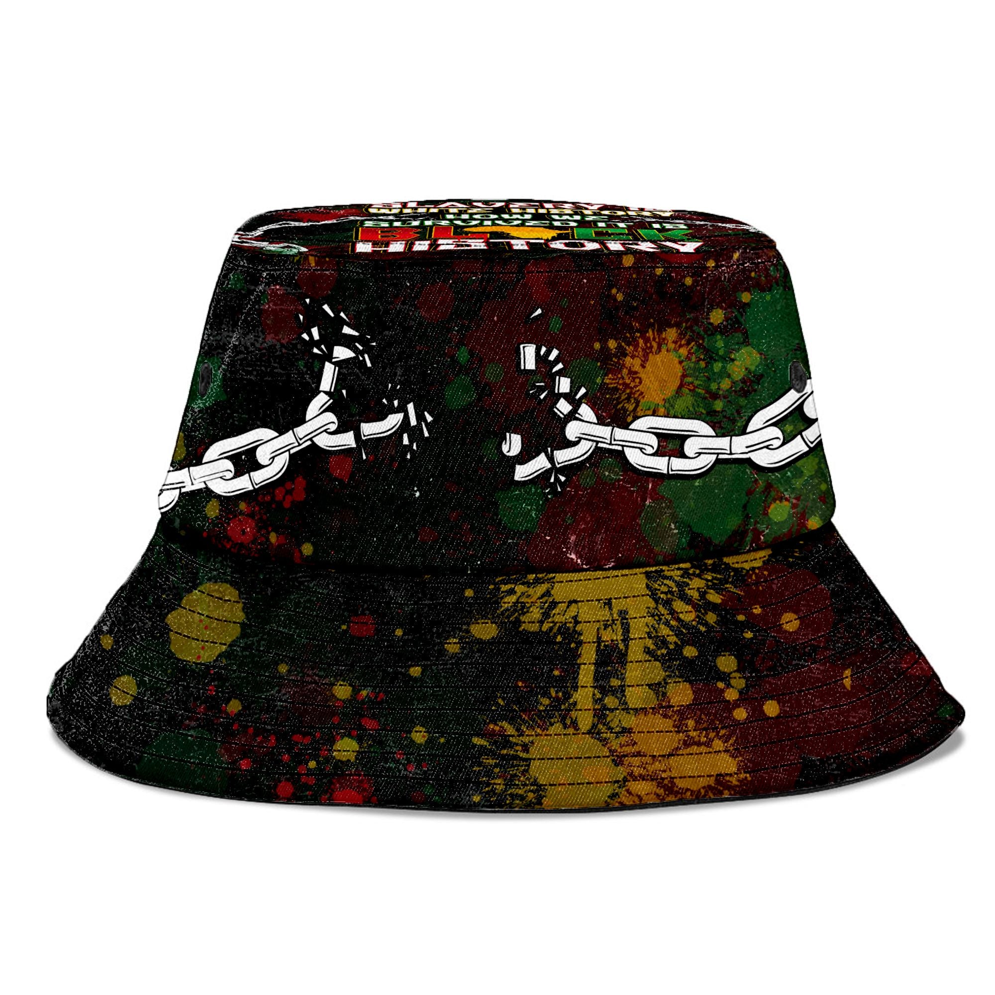 Slavery Is White History Bucket Hat Bucket Hat Tianci 