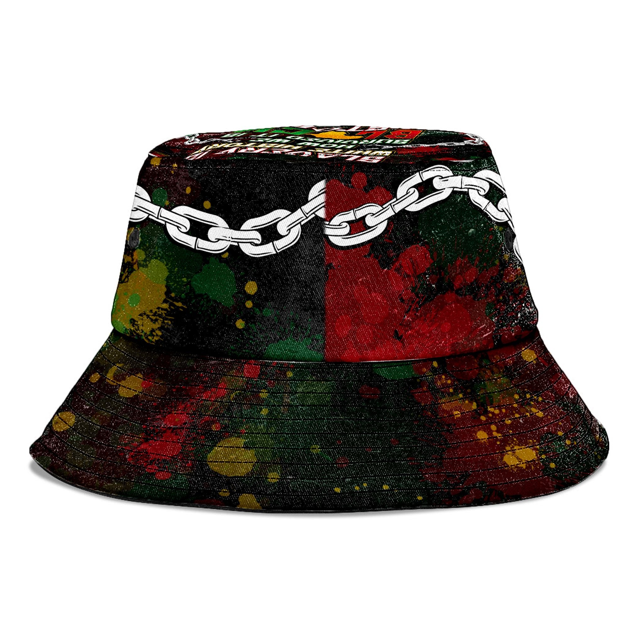 Slavery Is White History Bucket Hat Bucket Hat Tianci 