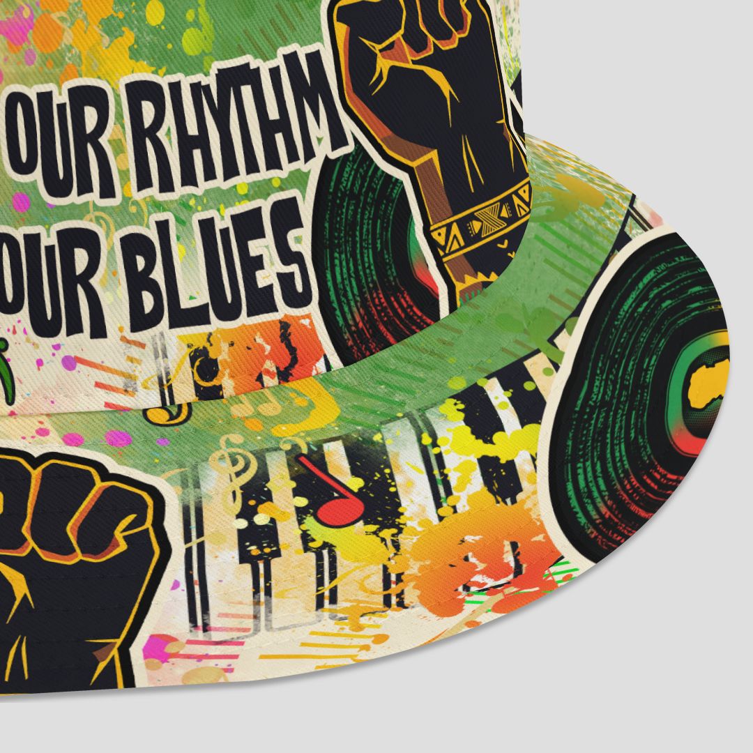 They Want Our Rhythm Not Our Blues Bucket Hat Bucket Hat Tianci 