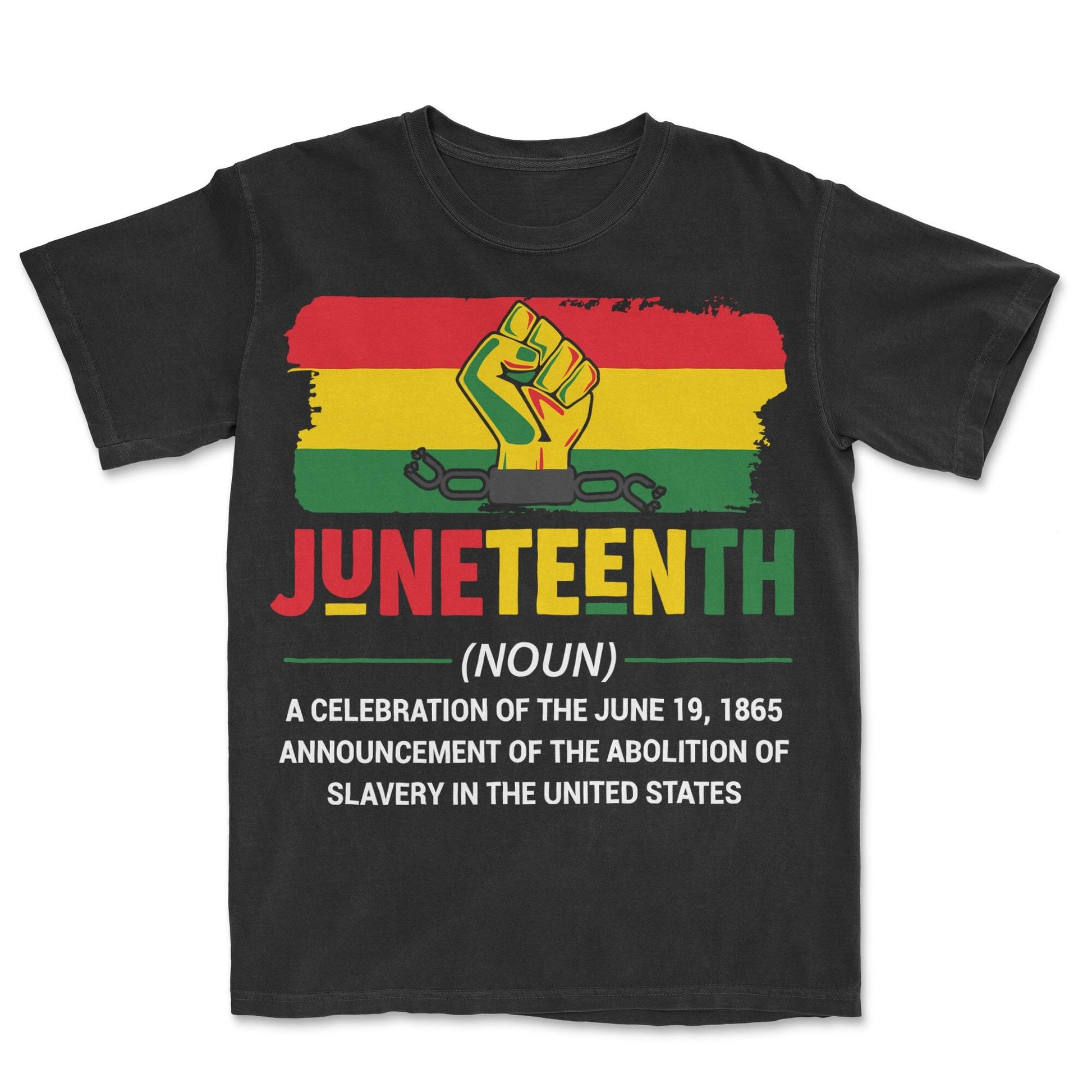 Juneteenth Definition T-shirt Apparel Gearment Premium - Heavyweight & Vintage Black S