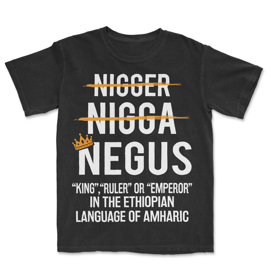 Negus T-shirt Apparel Gearment Premium - Heavyweight & Vintage Black S
