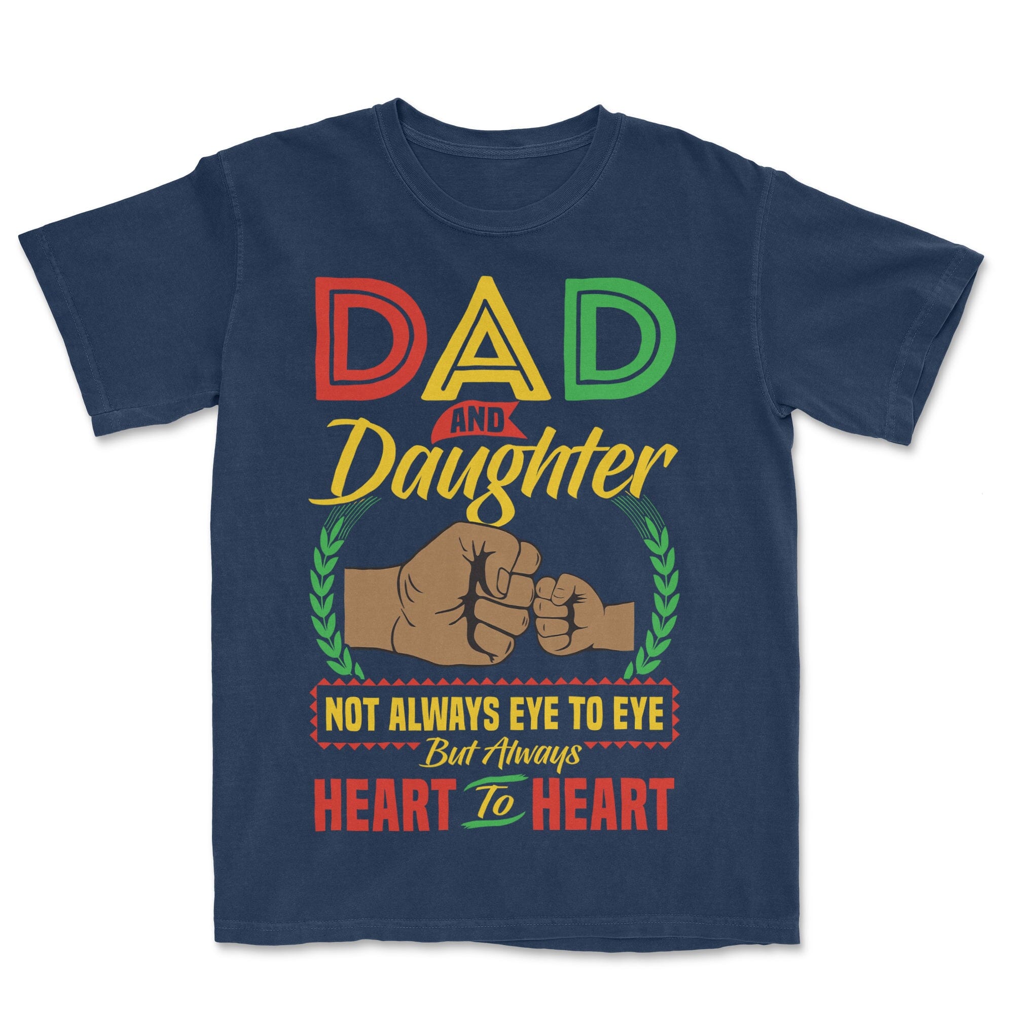 Dad & Daughter T-shirt Apparel Gearment Premium - Heavyweight & Vintage Navy S
