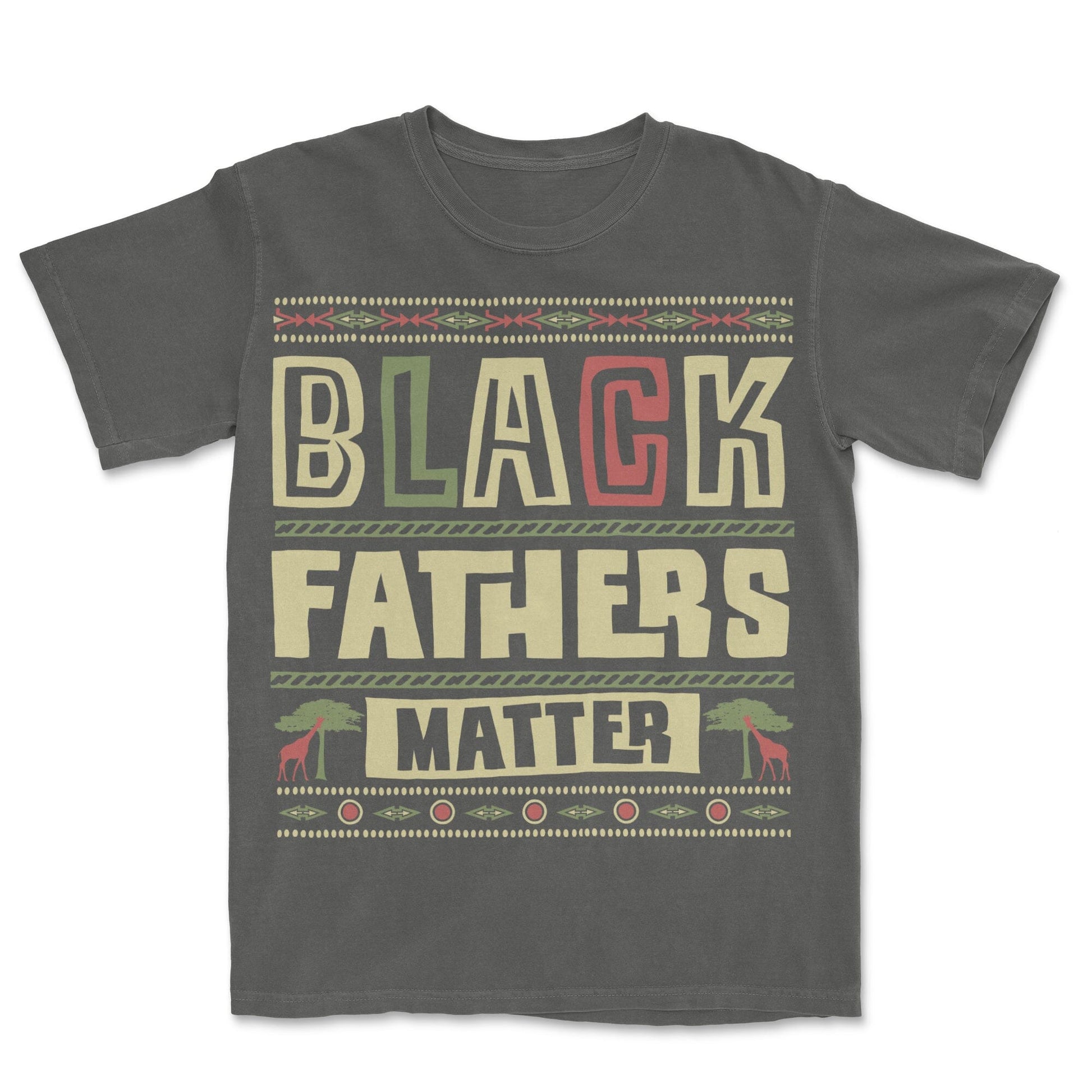 Black Father Matter T-shirt Apparel Gearment Premium - Heavyweight & Vintage Pepper S