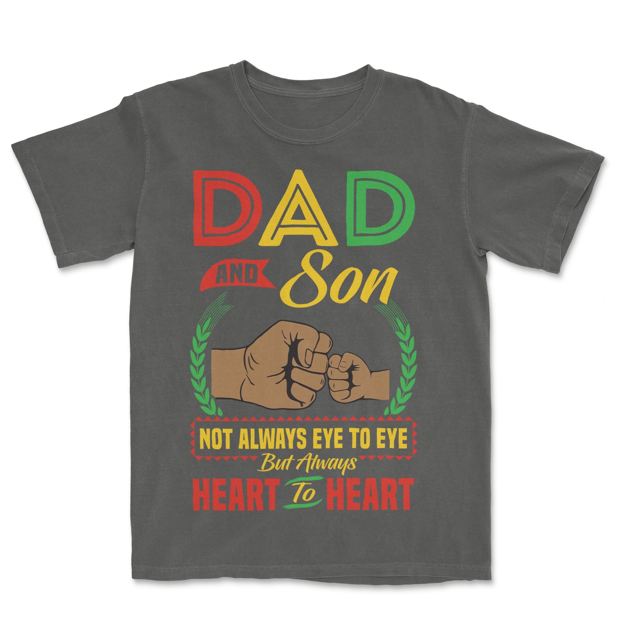 Dad & Son T-shirt Apparel Gearment Premium - Heavyweight & Vintage Pepper S