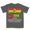 Juneteenth Definition T-shirt Apparel Gearment Premium - Heavyweight & Vintage Pepper S
