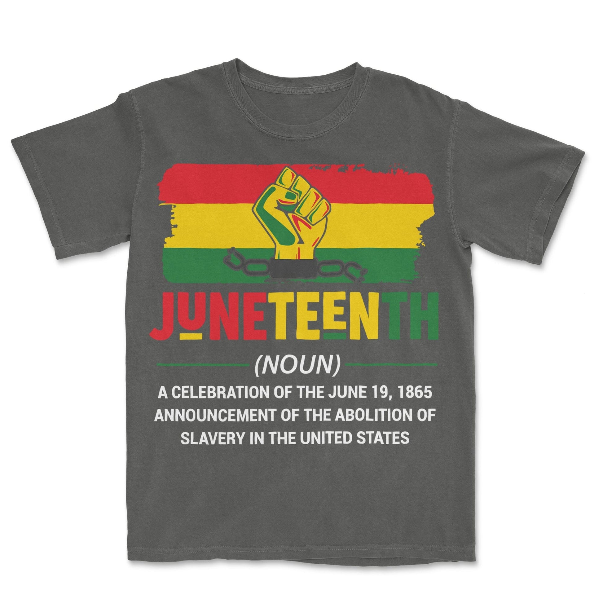 Juneteenth Definition T-shirt Apparel Gearment Premium - Heavyweight & Vintage Pepper S