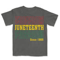 Juneteenth Freedom Since 1865 T-shirt Apparel Gearment Premium - Heavyweight & Vintage Pepper S