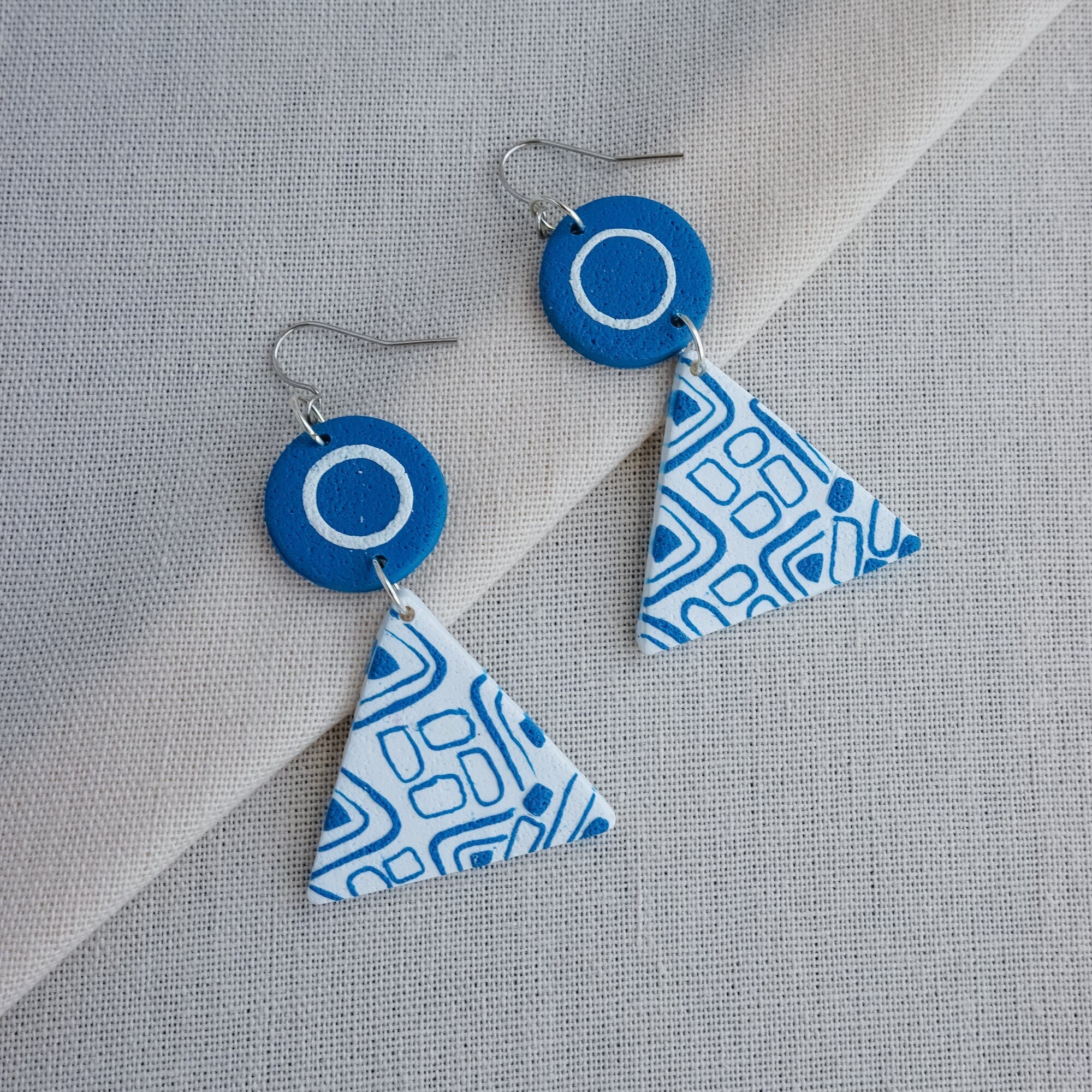 Clay Earrings Clay Earrings We Craft African Pattern 
