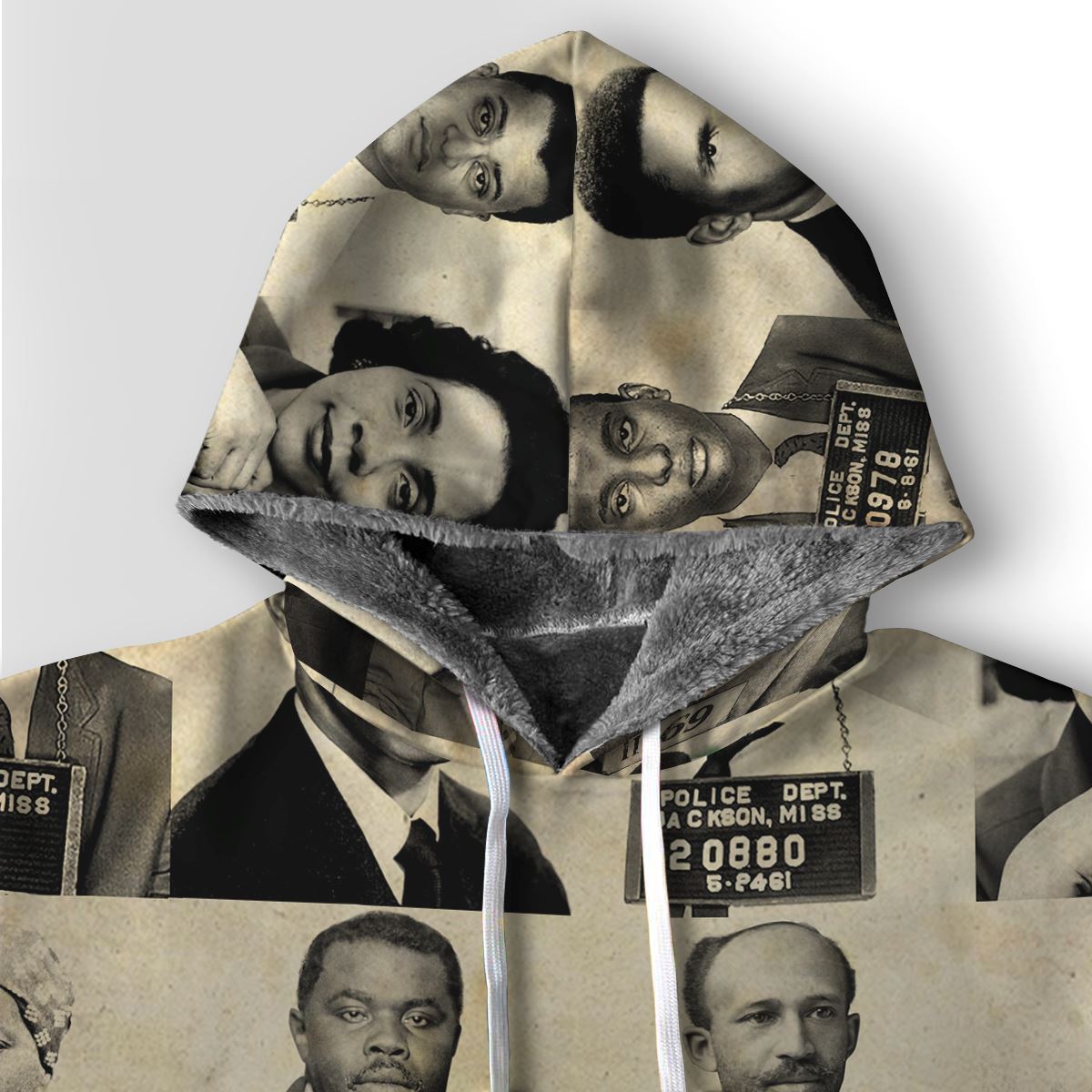Civil Rights Leaders Premium Hoodie Fleece Hoodie Zootop Bear 