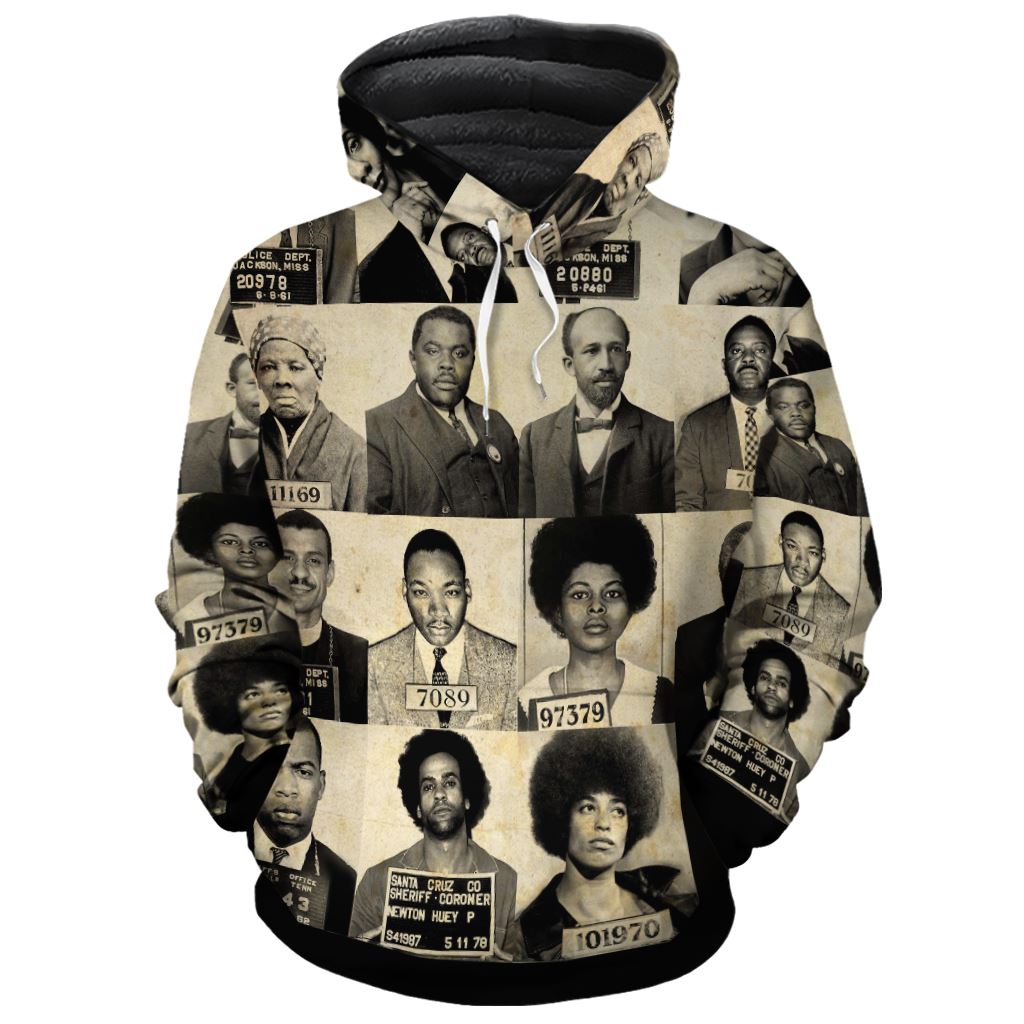 Civil Rights Leaders Premium Hoodie Fleece Hoodie Zootop Bear Pullover S 