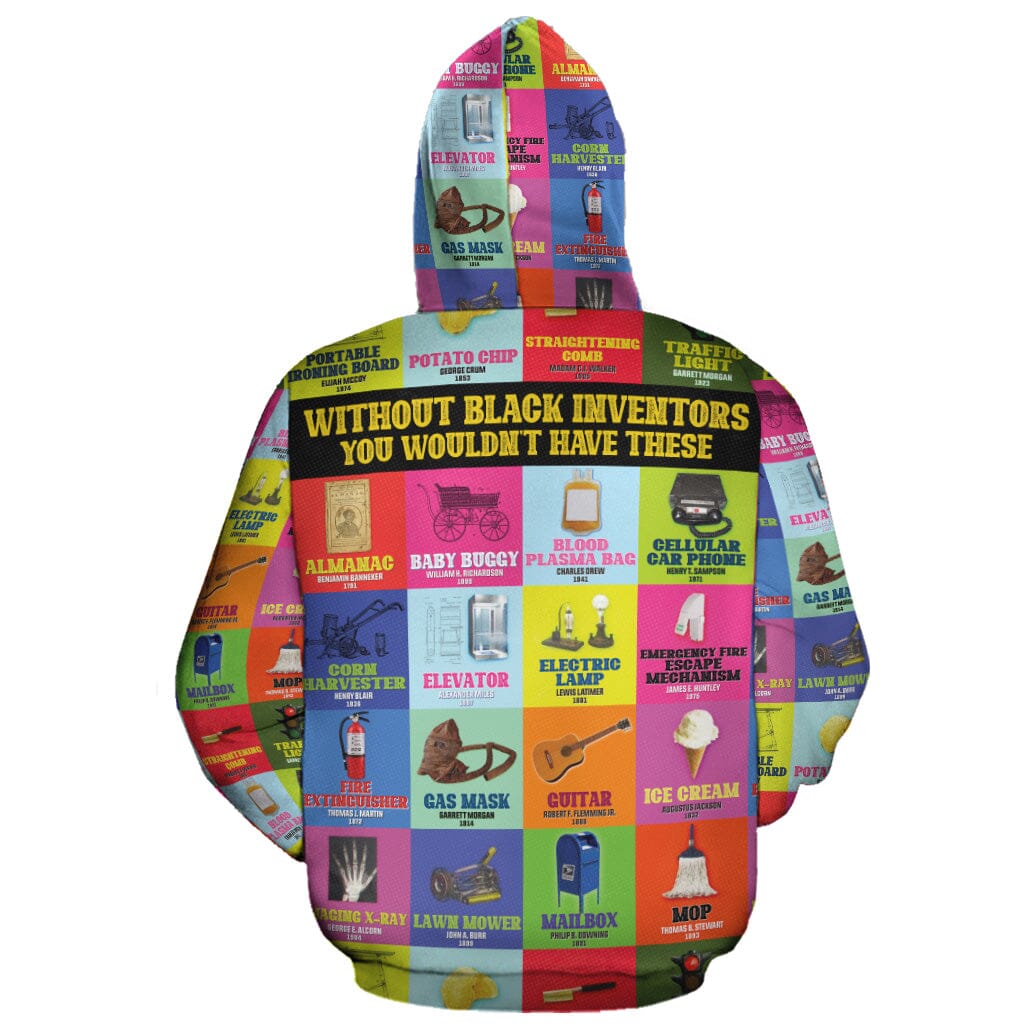 Black Inventions Premium Hoodie Fleece Hoodie Zootop Bear 