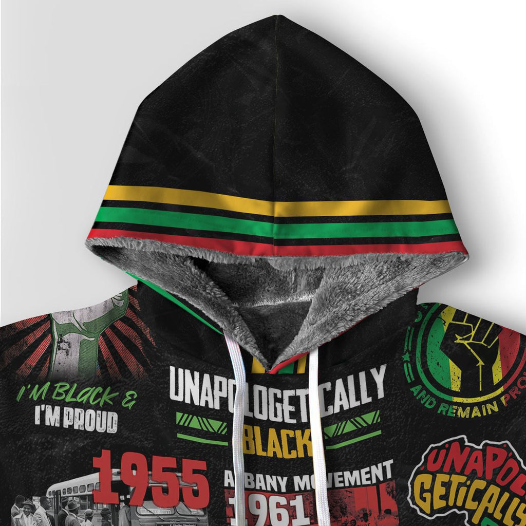Civil Rights Movement Poster Art Premium Hoodie Fleece Hoodie Zootop Bear 