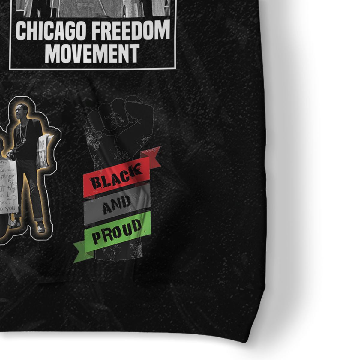 Civil Rights Movement Poster Art Premium Hoodie Fleece Hoodie Zootop Bear 