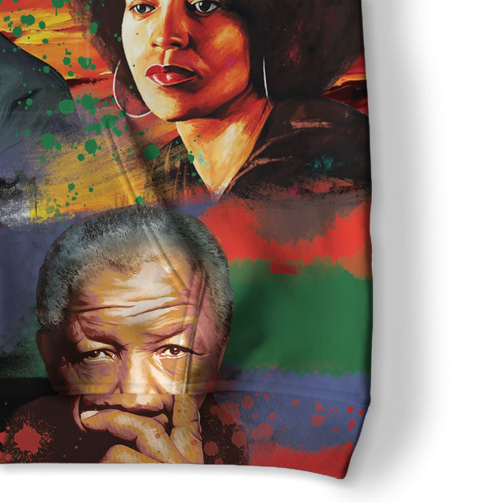 Civil Rights Moments Premium Hoodie Fleece Hoodie Zootop Bear 