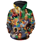 Civil Rights Moments Premium Hoodie Fleece Hoodie Zootop Bear Pullover S 
