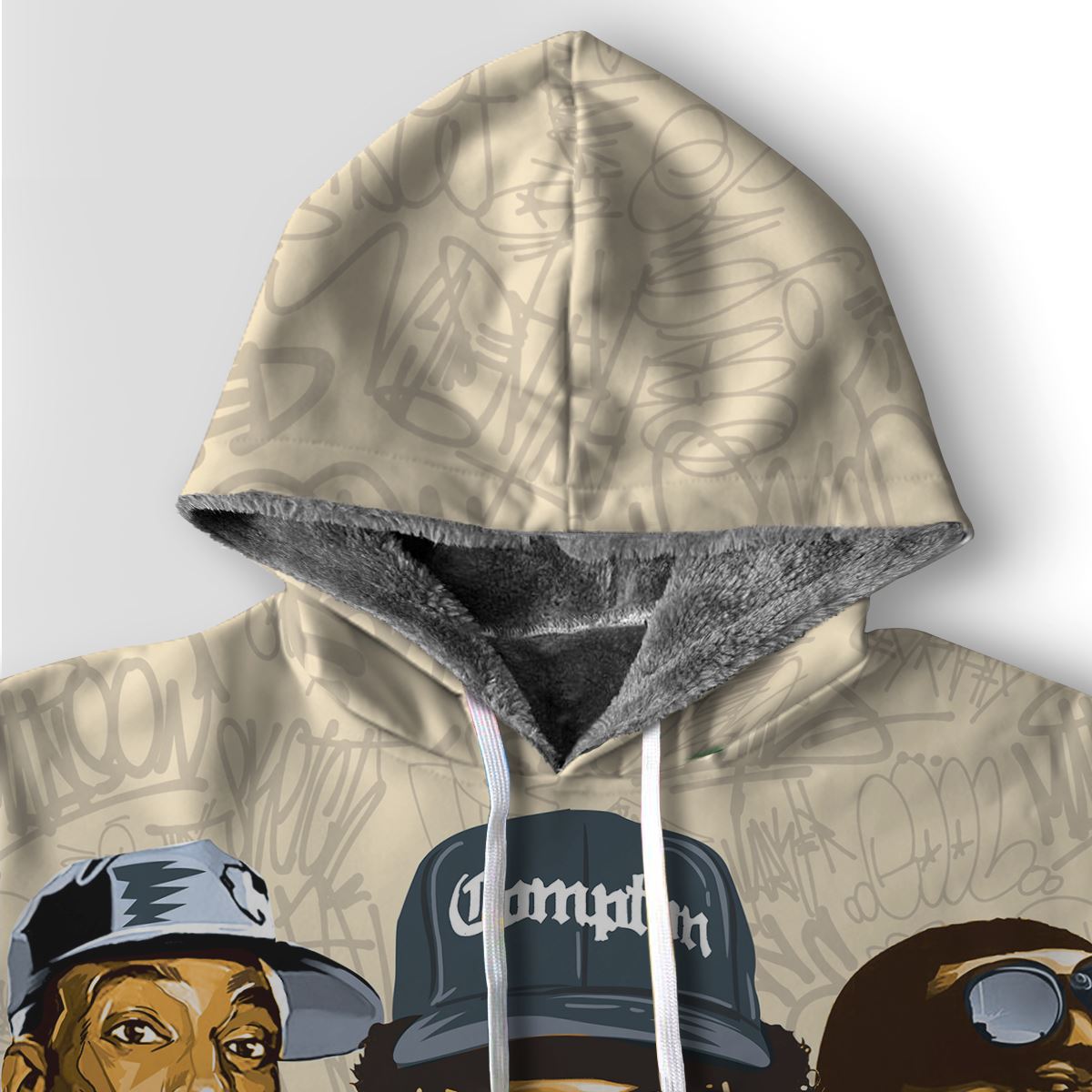 Hip Hop Legends 2 Premium Hoodie Fleece Hoodie Zootop Bear 