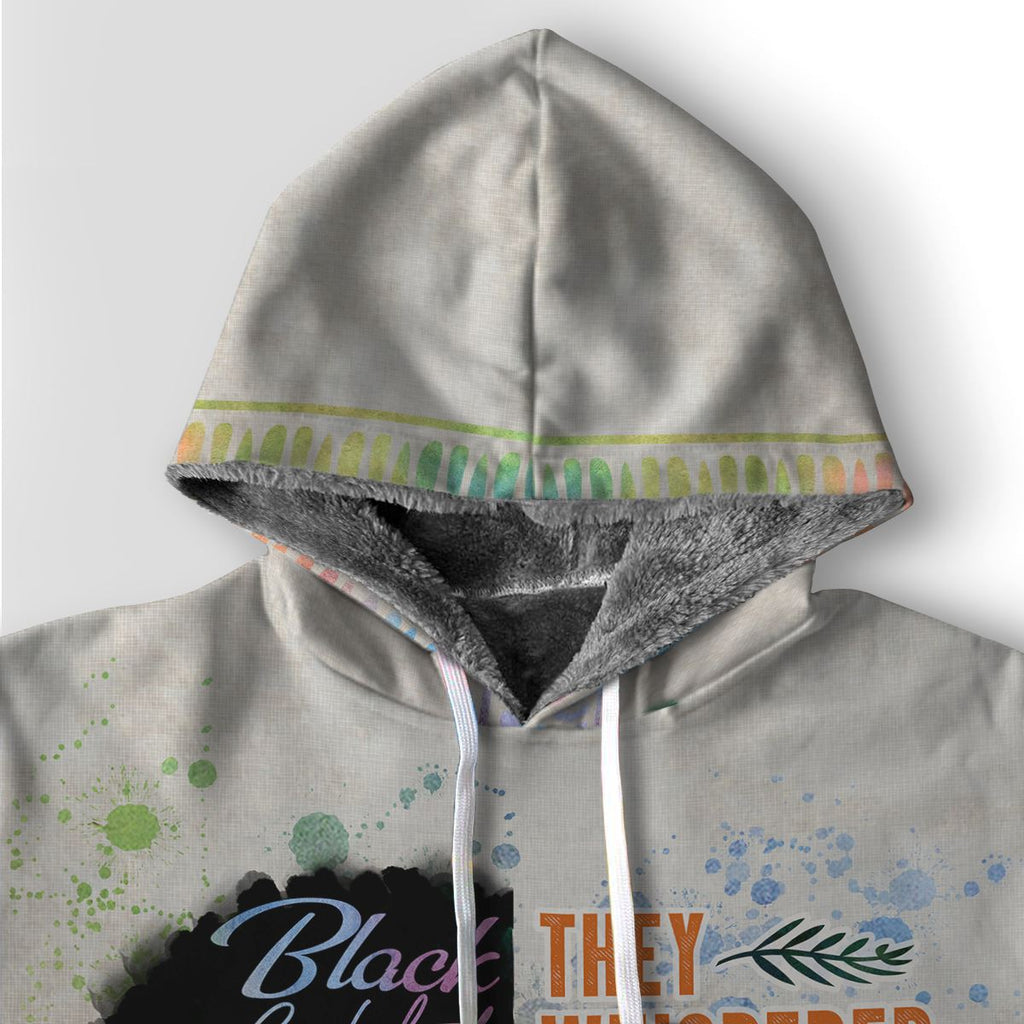 Black Girl I Am The Storm Premium Hoodie Fleece Hoodie Zootop Bear 