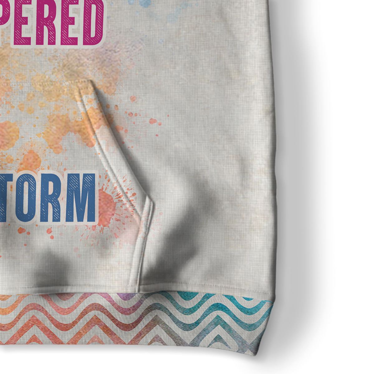 Black Girl I Am The Storm Premium Hoodie Fleece Hoodie Zootop Bear 