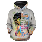 Black Girl I Am The Storm Premium Hoodie Fleece Hoodie Zootop Bear Pullover S 