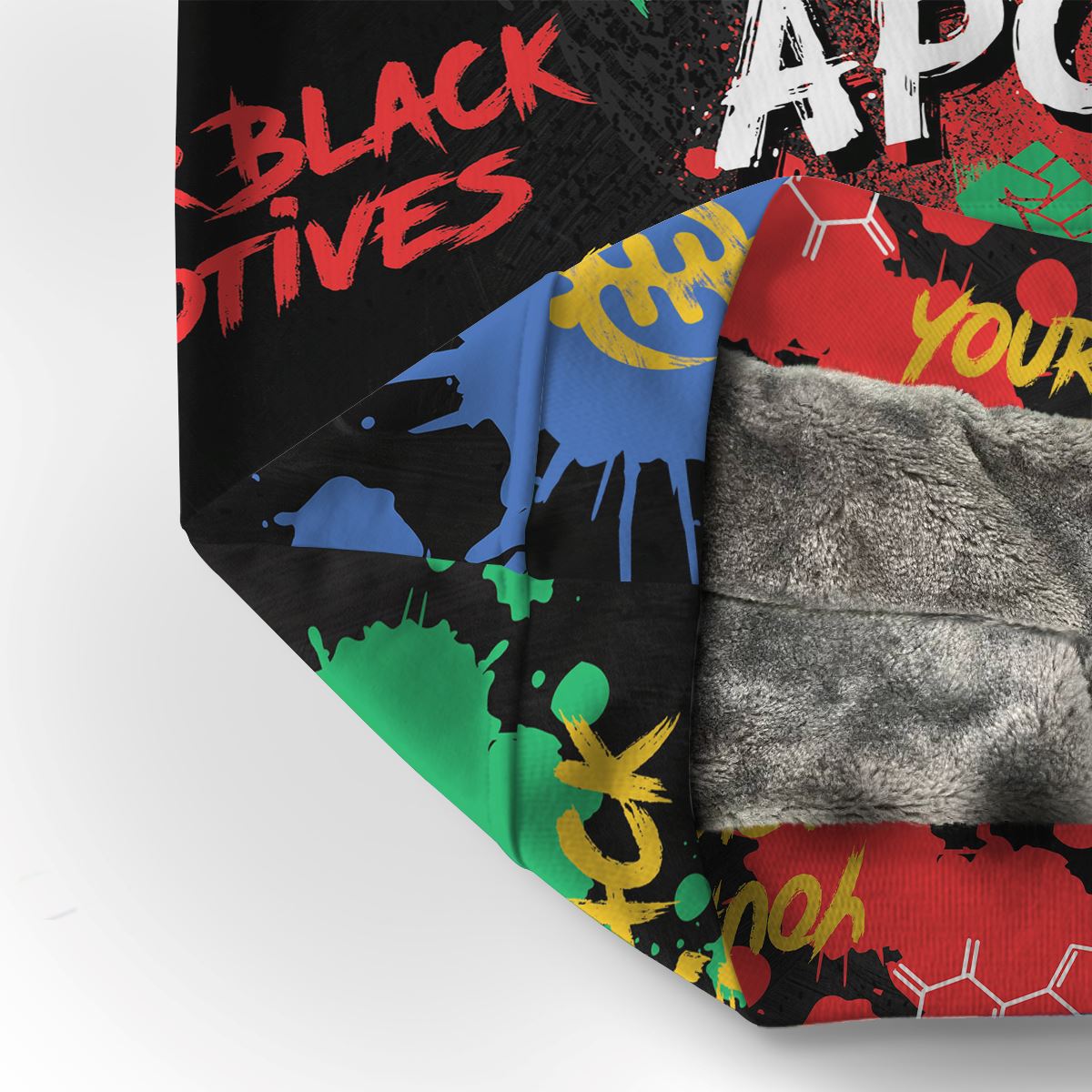Never Apologize For Being Black Premium Hoodie Fleece Hoodie Zootop Bear 