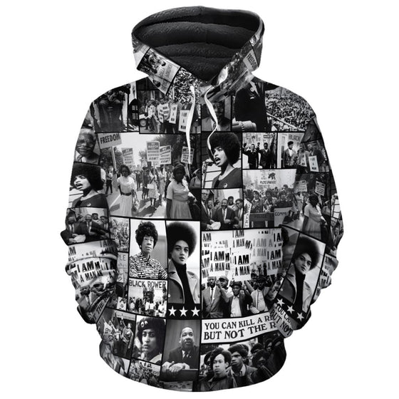 Black Power Images Premium Hoodie Fleece Hoodie Zootop Bear Pullover S