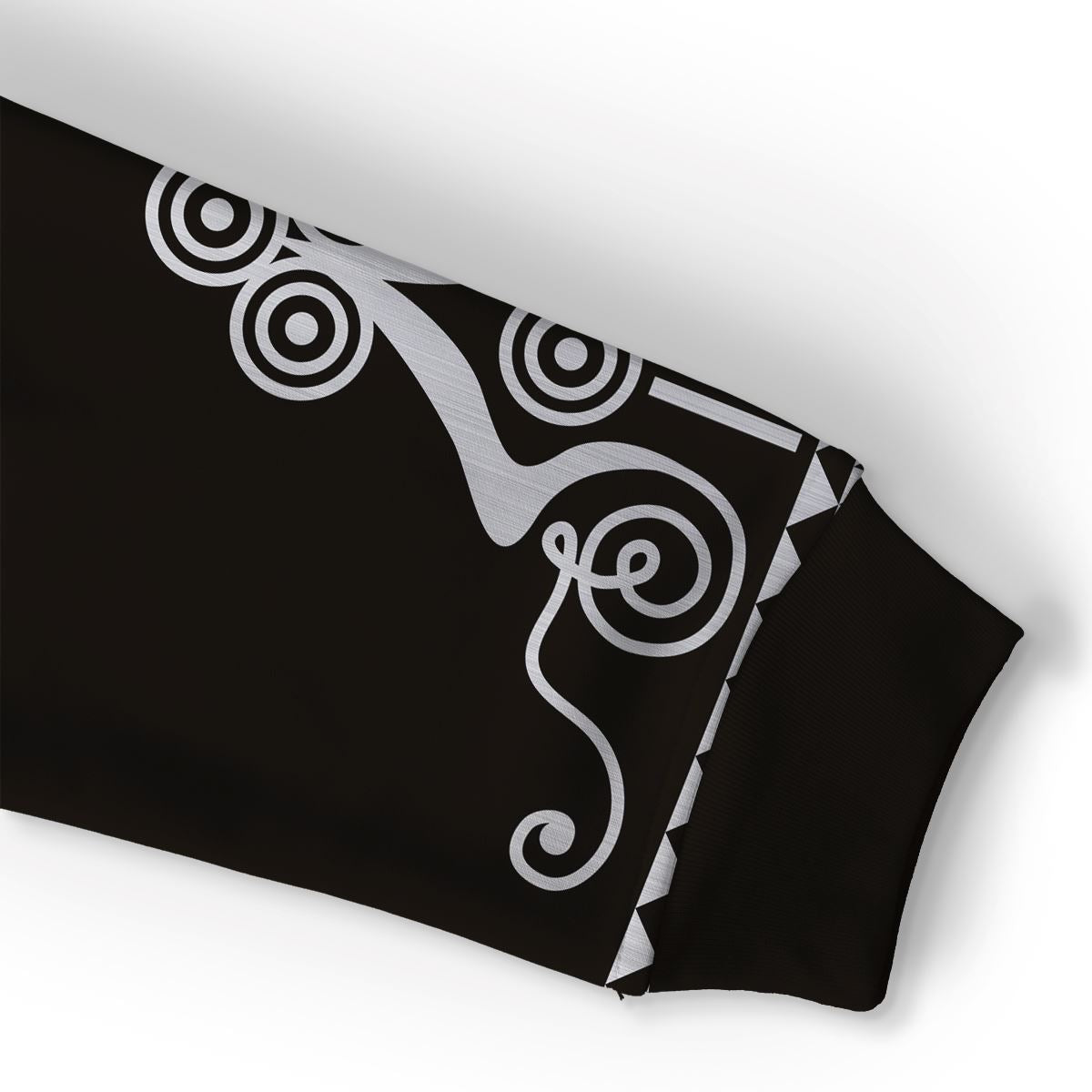 Printed Dashiki Color Black Premium Hoodie Fleece Hoodie Zootop Bear 