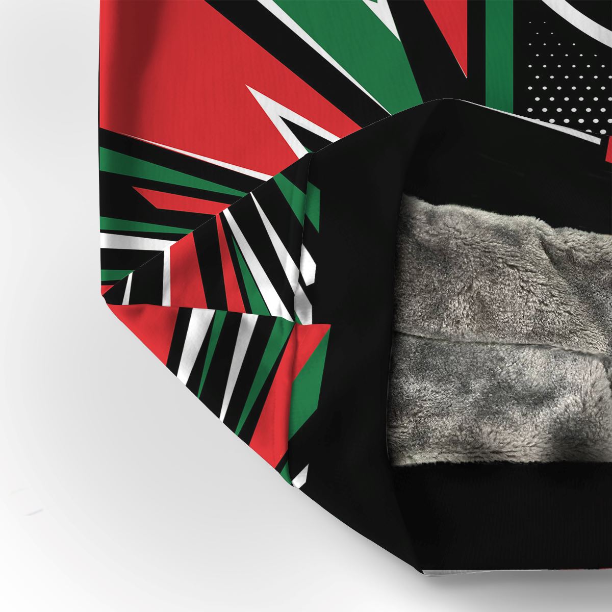 Power Fist And Patterns In Pan African Colors Premium Hoodie Fleece Hoodie Zootop Bear 