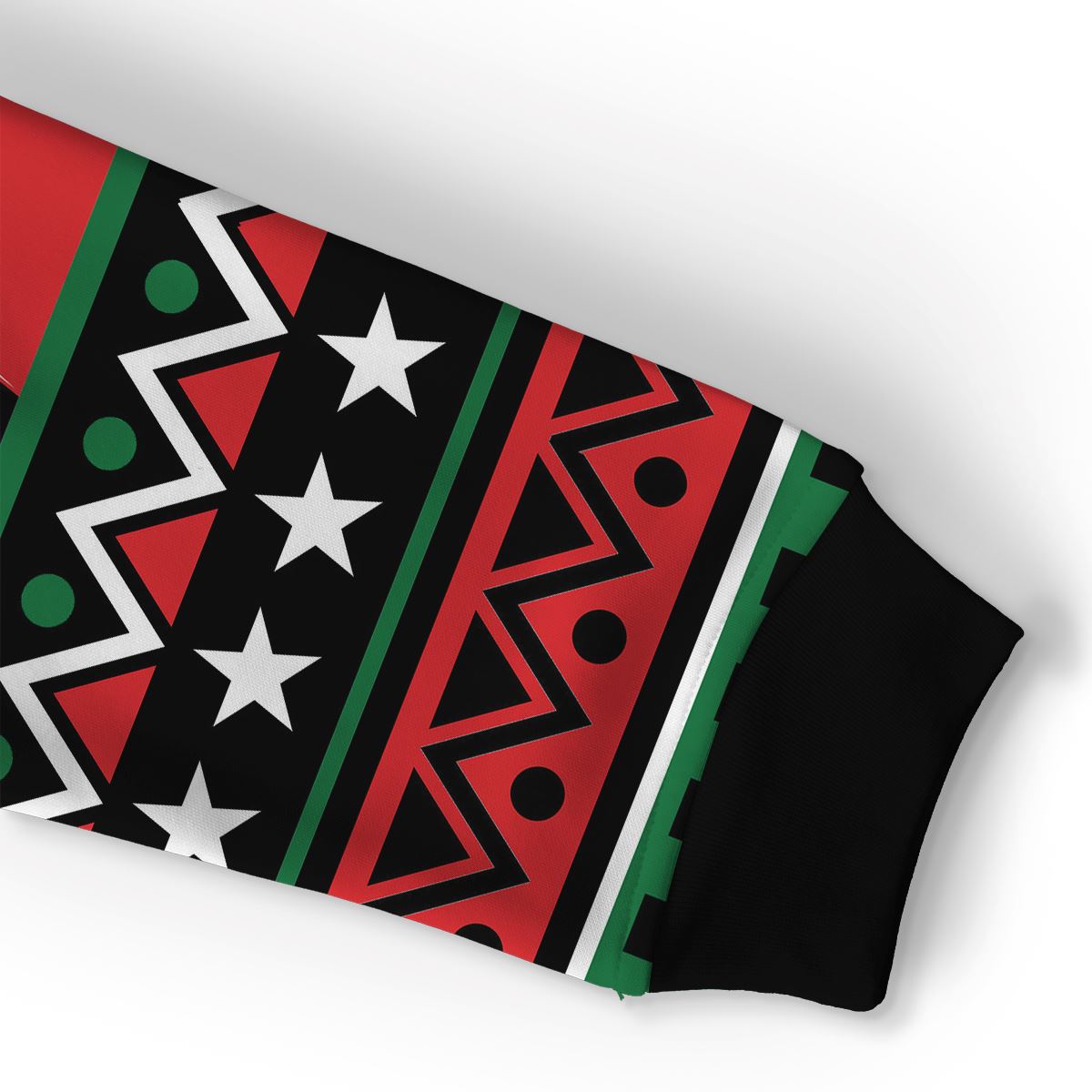 Power Fist And Patterns In Pan African Colors Premium Hoodie Fleece Hoodie Zootop Bear 