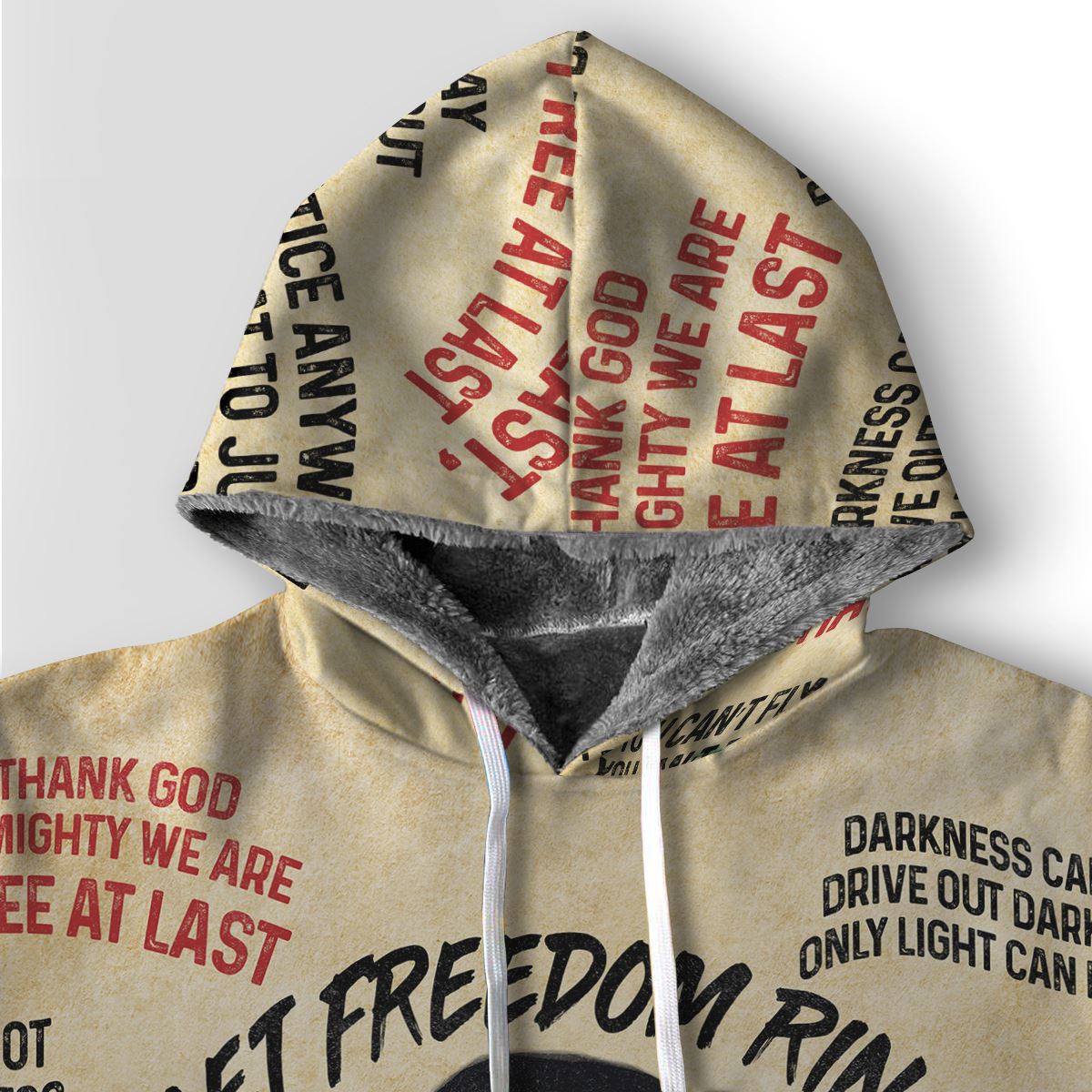 Martin Luther King The Leader 2 Premium Hoodie Fleece Hoodie Zootop Bear 