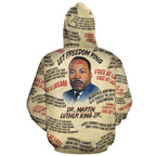 Martin Luther King The Leader 2 Premium Hoodie Fleece Hoodie Zootop Bear 