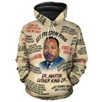 Martin Luther King The Leader 2 Premium Hoodie Fleece Hoodie Zootop Bear 