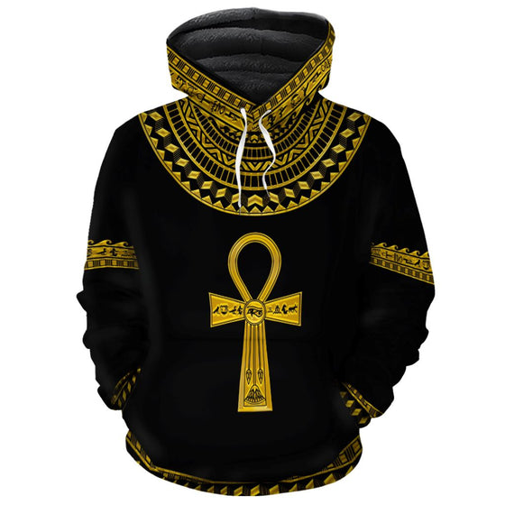 Ankh Egypt 1 Premium Hoodie Fleece Hoodie Zootop Bear 