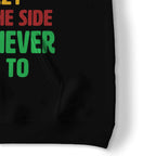 Three Sides Of Me Premium Hoodie Fleece Hoodie Zootop Bear 