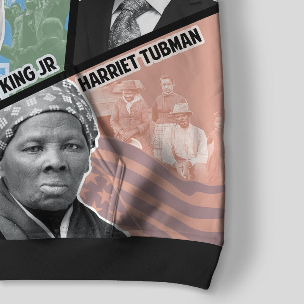 Civil Rights Icons Premium Hoodie Fleece Hoodie Zootop Bear 