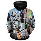 Civil Rights Icons Premium Hoodie Fleece Hoodie Zootop Bear Pullover S 