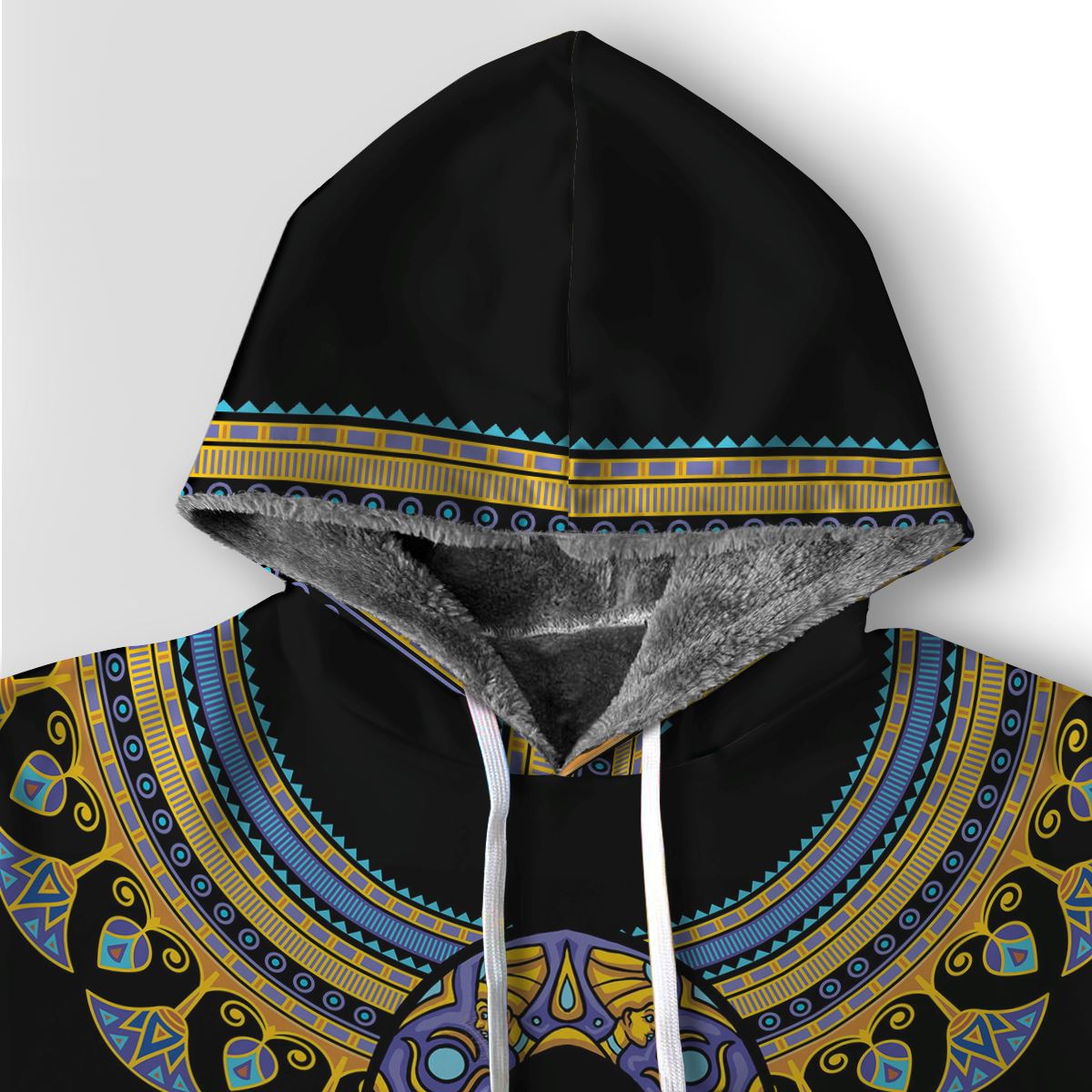 Egyptian Ankh Ft Eye Of Ra Premium Hoodie Fleece Hoodie Zootop Bear 