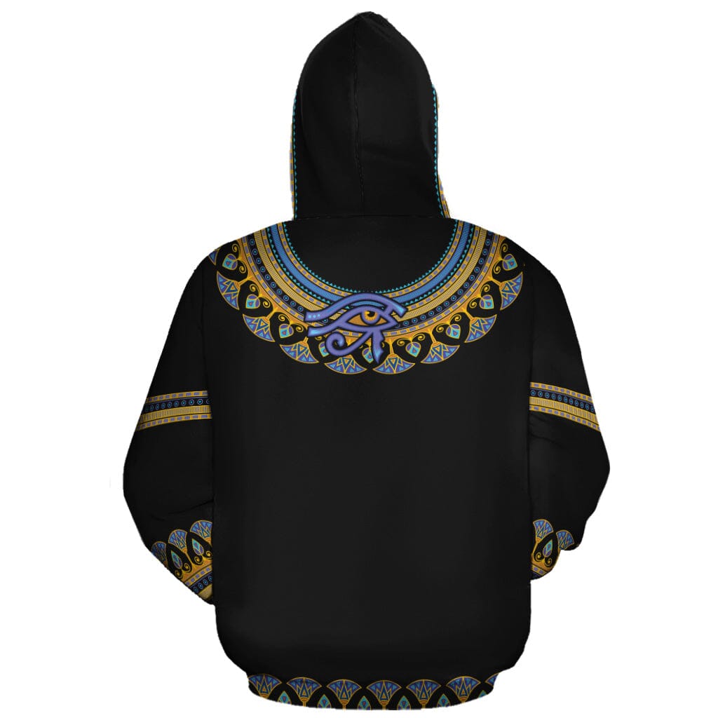 Egyptian Ankh Ft Eye Of Ra Premium Hoodie Fleece Hoodie Zootop Bear 