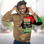 Power African Premium Hoodie Fleece Hoodie Zootop Bear 