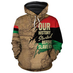 Power African Premium Hoodie Fleece Hoodie Zootop Bear Pullover S 