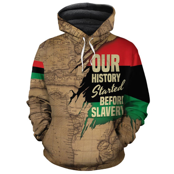 Power African Premium Hoodie Fleece Hoodie Zootop Bear Pullover S 