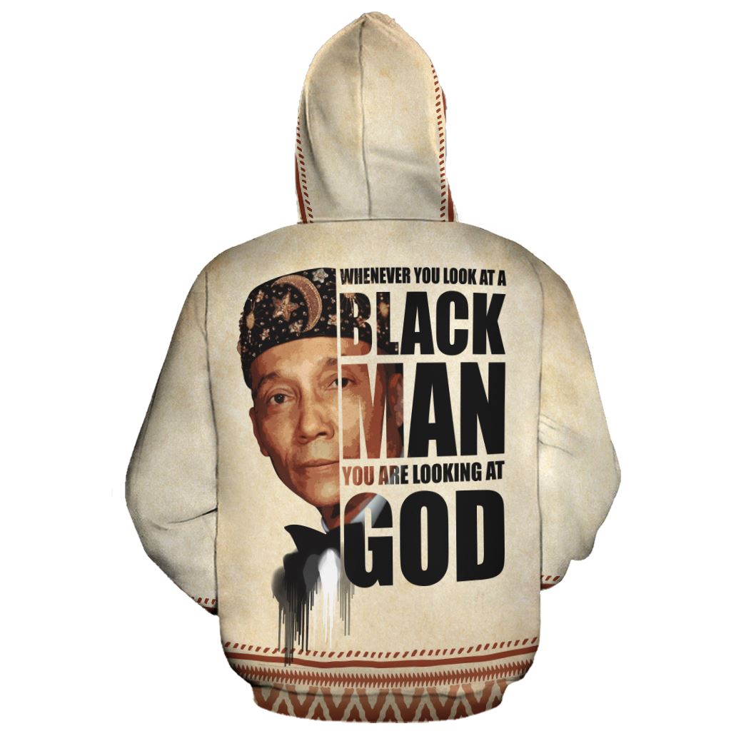 The Most Honorable Elijah Muhammad Premium Hoodie Fleece Hoodie Zootop Bear 