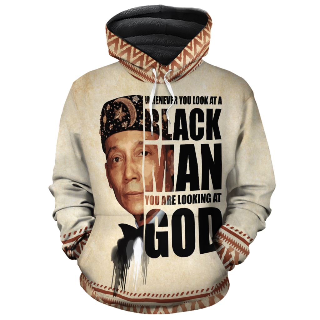 The Most Honorable Elijah Muhammad Premium Hoodie Fleece Hoodie Zootop Bear Pullover S 