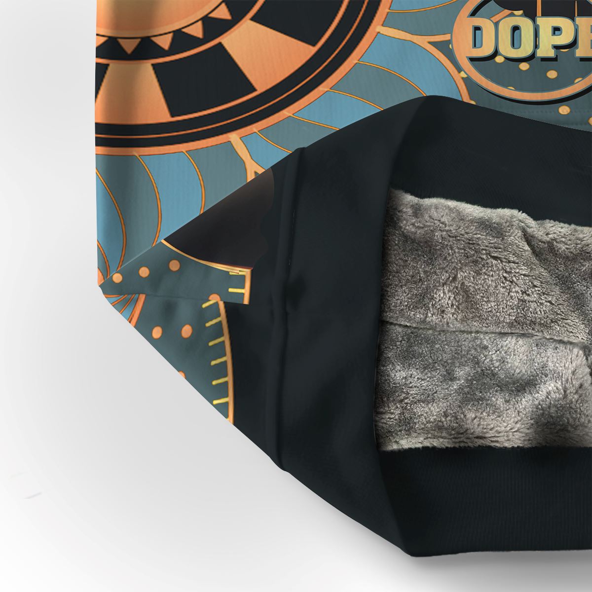 Powerful Woman in Patterns Premium Hoodie Fleece Hoodie Zootop Bear 