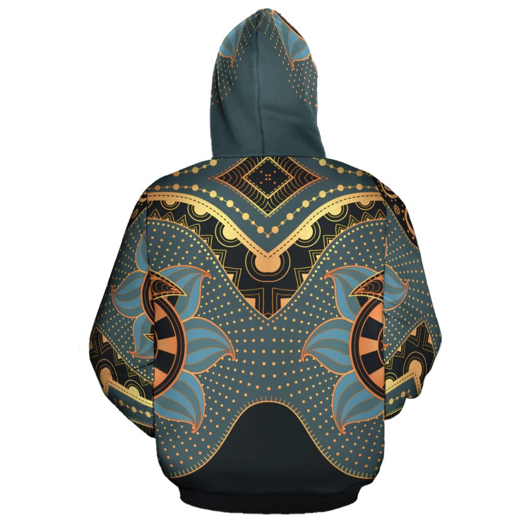 Powerful Woman in Patterns Premium Hoodie Fleece Hoodie Zootop Bear 