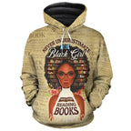 Never Underestimate A Book Lover Premium Hoodie Fleece Hoodie Zootop Bear Pullover S 