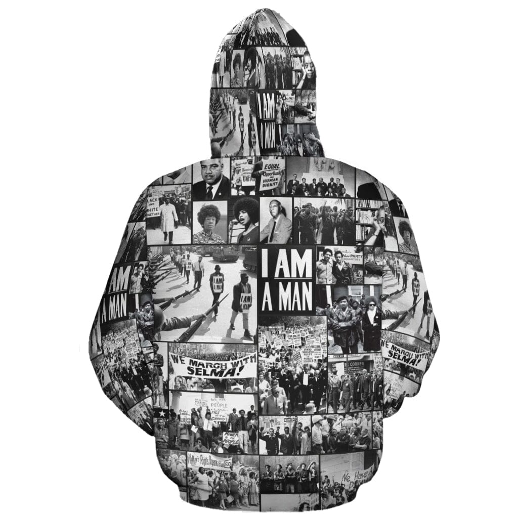Black Power Images 2 Premium Hoodie Fleece Hoodie Zootop Bear 