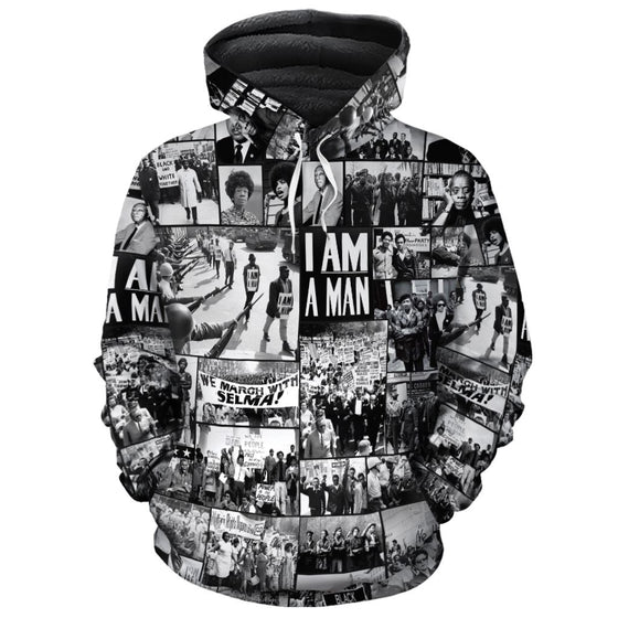 Black Power Images 2 Premium Hoodie Fleece Hoodie Zootop Bear Pullover S 