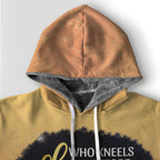 She Who Kneels Before God Premium Hoodie Fleece Hoodie Zootop Bear 