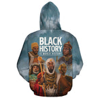 Black History Is World History Premium Hoodie Fleece Hoodie Zootop Bear 
