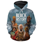 Black History Is World History Premium Hoodie Fleece Hoodie Zootop Bear Pullover S 
